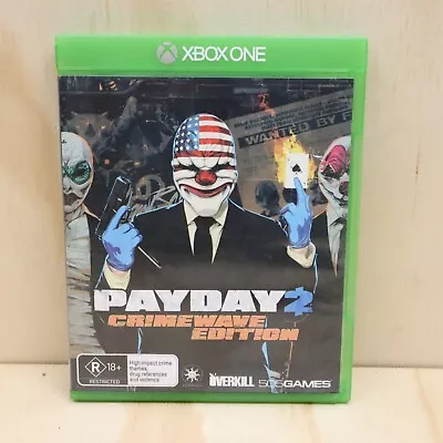 Microsoft Xbox One Game - Payday 2  - PAL - Disc + Box - Xbox One • $19.99