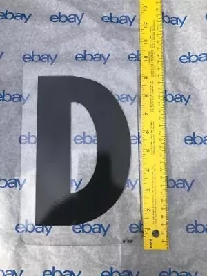 8 Inch Zip Letters Changeable Outdoor Signage Marquee Letters Letter D • $8