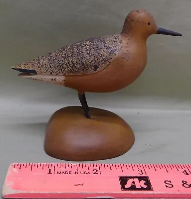 Branded  HA  Red Knot Miniature Shore Bird Integral Stand • $59.95