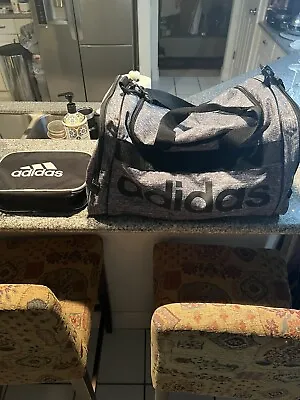 Adidas Grey And Black Duffle Bag & Lunch Bag • $35