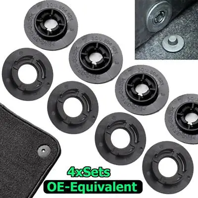 X8 For Audi Vw Skoda Seat Floor Car Mat Clips Clamps Cargo Boot Liner Holder • $6.58