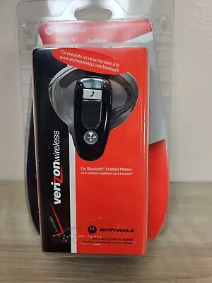 Verizon Wireless Motorola Bluetooth Headset MBT500HS1 New Sealed V 1.1 + 1.2 • $39.99