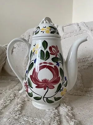 £70 • Buy Portmerion Welsh Dresser 2.75 Pint Tall Coffee Pot By Angharad Menna 1992