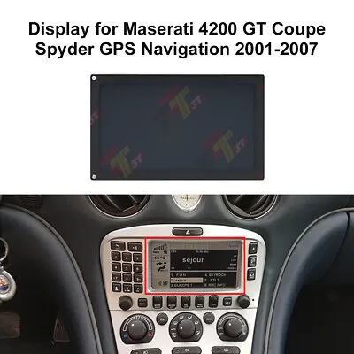 Display For Maserati 4200 GT Coupe Spyder GPS Navigation • $208.64