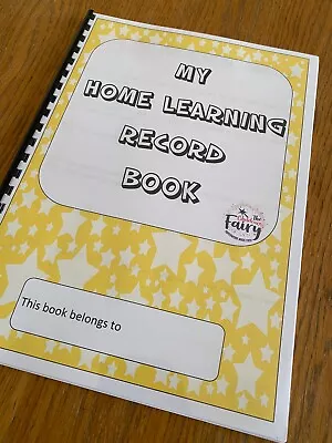 Home Learning Record Book Education School • £4.95