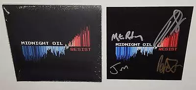 $59.99 • Buy Midnight Oil Resist (2022) Brand New Sealed Cd (with Autographed Card)