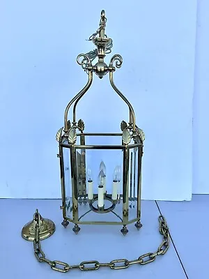 $895 • Buy Va Metalcrafters Colonial Williamsburg Governors Palace Chandelier Hall  Light