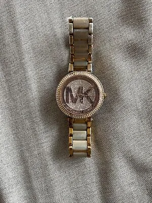 Michael Kors MK6176 Parker Rose Gold Dial Rose Gold Stainless Women's Watch (46) • $29