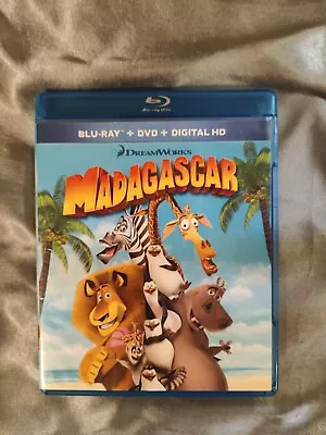 Dreamworks Madagascar On Blu-Ray + DVD + Digital Code  • $4.99