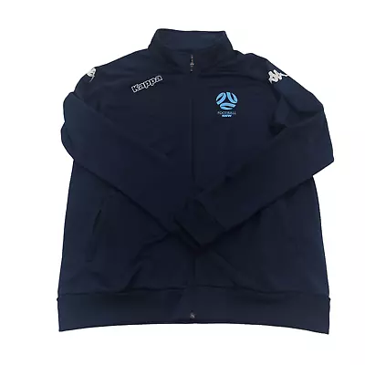 Kappa Men's L/S Football NSW Blue Full Zip Jacket Size XXL Sport Soccer 2022  • $89.95