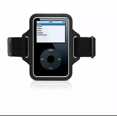 NEW SPORT Armband BLACK Case Streamline For IPod Classic By Griffin  (40) • $9