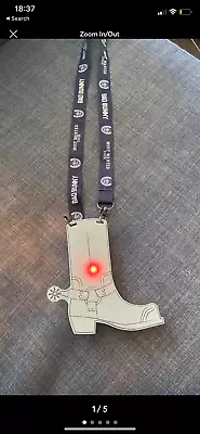 Bad Bunny Lanyard Most Wanted Tour 2024 LED Cowboy Boot Exclusive  • $30