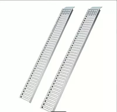 2pcs 1000Lbs Loading Ramps 72  L X 9  W Heavy Duty Steel Trailers Ramps • $79.29