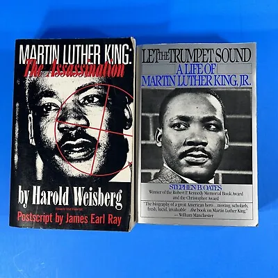 Martin Luther King Jr Lot Of 2 The Assassination  & Let The Trumpet Sound • $11.42