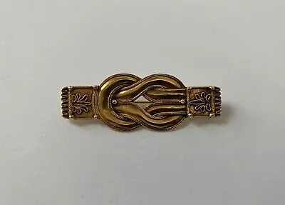 Vintage MMA Estruscan Style Brooch • $0.99