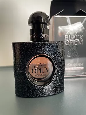 BLACK OPIUM YVES SAINT LAURENT Eau De Perfume 30ML SPRAY - BOXED • £35.99