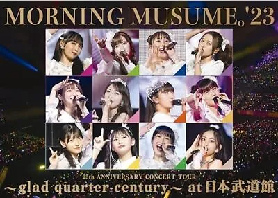 Morning Musume. '23 25th ANNIVERSARY CONCERT TOUR Glad Quarter-century JAPAN DVD • $51.91