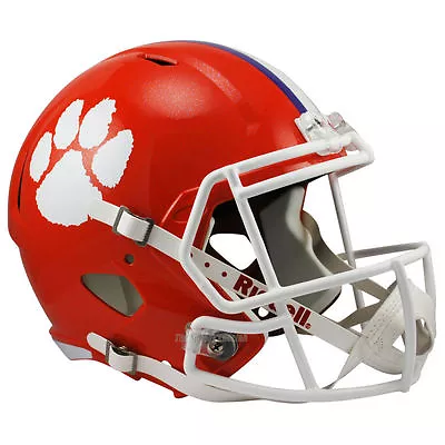 Clemson Tigers Riddell Speed Full Size Replica Football Helmet • $139.95