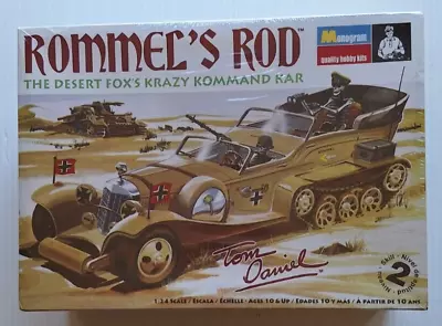 Monogram 1/24 Scale Rommel's Rod TOM DANIEL #85-4260 NEW SEALED • $20.50