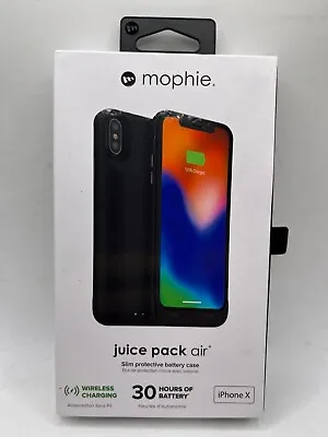 Mophie Juice Pack Air Battery Case For IPhone X & IPhone XS (5.8 ) - Black • $14.95