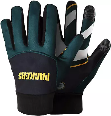 Green Bay Packers Palm Logo Texting Gloves • $24.95