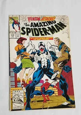 The Amazing Spider-Man #374 Marvel Comics 1993 Venom Attacks • $7.16