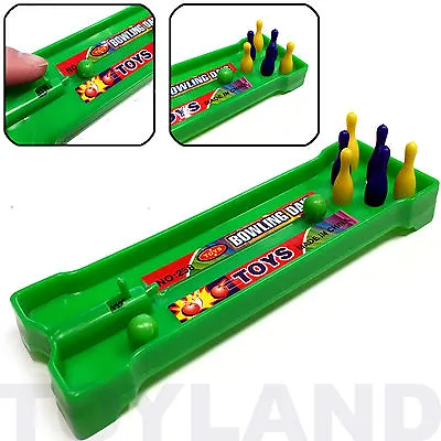 £3.75 • Buy Mini Ten Pin Bowling Novelty Toy Boys Girls Birthday Party Bag Filler