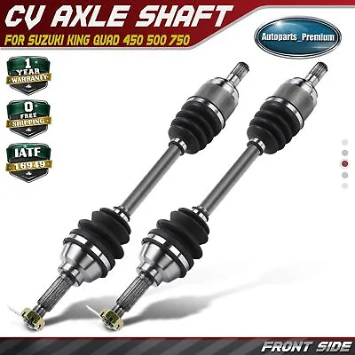 2x Front Left & Right CV Axle Shaft Assembly For King Quad 450 500 700 750 4x4 • $154.99