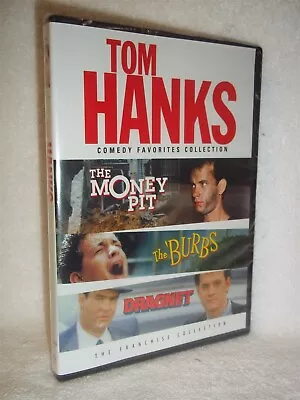 The Money Pit/ The Burbs/ Dragnet (DVD 2018) NEW Tom Hanks Dan Aykroyd Comedy • $8.99