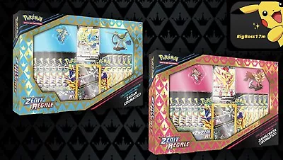 Pokemon ZENIT ROYAL ZACIAN And ZAMAZENTA Chrome Collection ITA (x2) • $226.80