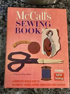LN - McCall's Sewing Book - Hardcover 1968 Vintage Illustrated Random House • $29.95