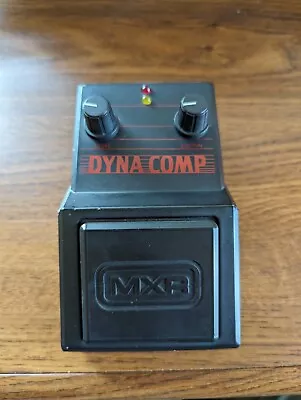 Vintage MXR Dyna Comp - M-202 1982-1984 Compressor Black Pedal EX Guitar • $100