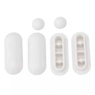 White Toilet Seat Shock-proof Buffers Bumpers Replacement Pads Accessories Parts • $21.17