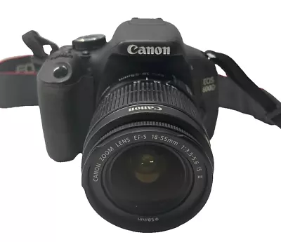 Canon Eos Eos 600d Camera With Canon 18-55mm Lens • $299.95