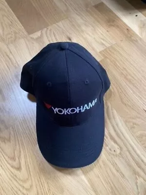 Genuine Yokohama Collection Merchandise Black Baseball Cap - Honda JDM - NOS • £25