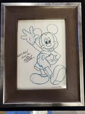 Don Williams Mickey Mouse ORIGINAL Art Work ✨️ SIGNED Disneyland Illustrator ✨️  • $395.95