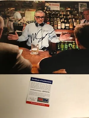 Autographed Martin Scorsese 11x14 Photo Directing The Departed PSA Signed  • $249