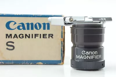 [Unused In BOX] Canon Magnifier S With Adapter S For A-1 AE-1 Camera From JAPAN • $79.99