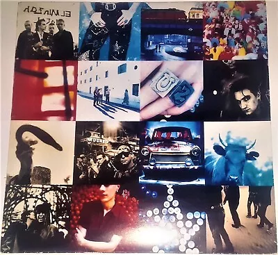 U2 - Achtung Baby - U28 - *1ST EDTN UNCENSORED SLEEVE* - 12  Vinyl LP - G+ / VG • $55.95