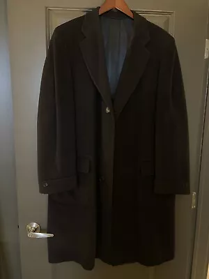 Vintage Black Cashmere Coat - No Size Fits Like L-XL *SOLD AS IS* See Details D • $22.99