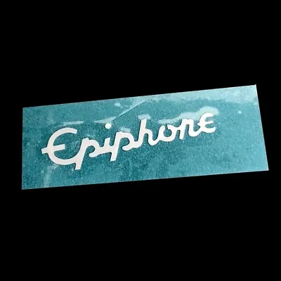 Self-Adhesive Epiphone Guitar Headstock Vintage Logo Pear Decals Sticker • $11.80