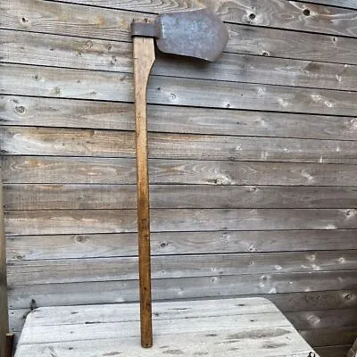 Vintage Woodworking Tool Camp Outdoor Axe Made By Japanese Craftsmen #19 • $422.22