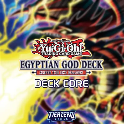 YuGiOh Slifer The Sky Dragon Deck Core Bundle 99 CARDS EGYPTIAN GOD DECK • £19.95