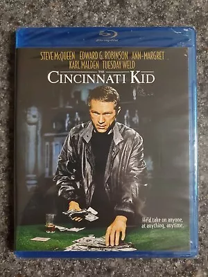 The Cincinnati Kid (Blu-ray 1965) Steve McQueen FACTORY SEALED NEW RARE OOP  • $29.99