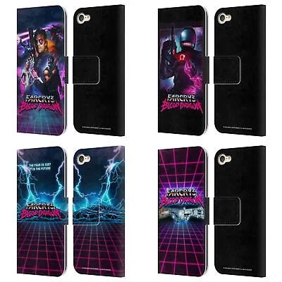 FAR CRY 3 BLOOD DRAGON KEY ART LEATHER BOOK WALLET CASE FOR APPLE IPOD TOUCH MP3 • $38.45