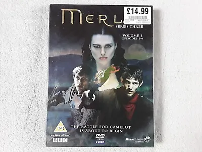 £4.99 • Buy Merlin - Series 3 - Volume 1 Dvd (2010) Brand New Sealed 