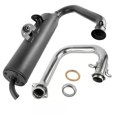 Exhaust Muffler Silencer Pipe W/ Gasket For Yamaha Viking 700 YXM700 4X4 2014-21 • $185.01