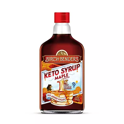 Classic Maple Keto Syrup By Birch Benders - Keto Paleo Zero Sugar Low Carb - • $19.54