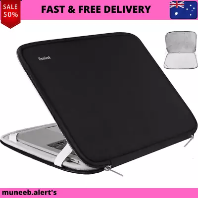 Laptop Sleeve 15.6 Inch Hsmienk Durable Shockproof Protective Cover Flip Case B • $37.20