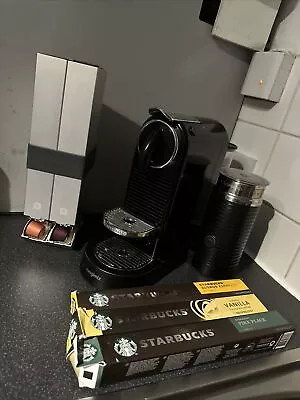 Nespresso By Magimix Citiz & Milk Coffee Machine Black. Sold With Stand. • £165